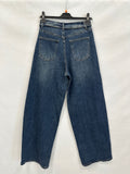 Jeans donna blu con vita sagomata – Autunno Inverno