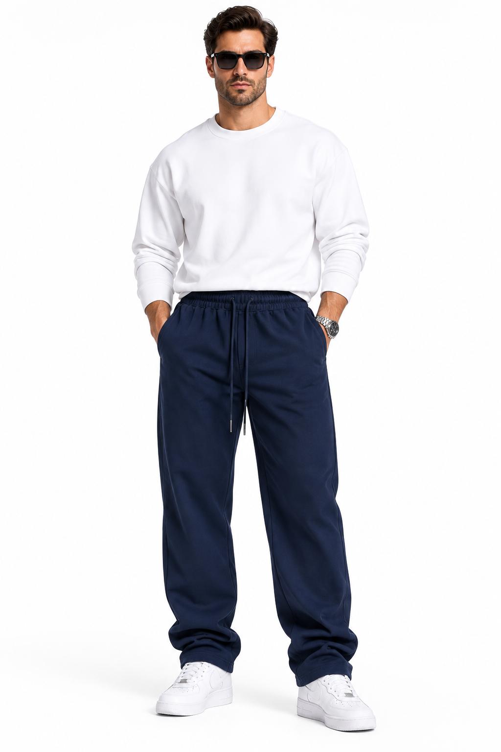 ANG042 Blu Navy In Piedi