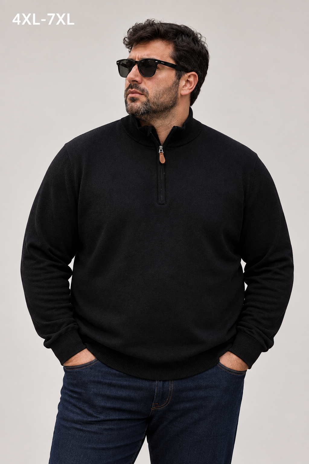 CH8008 Nero - 4XL-7XL
