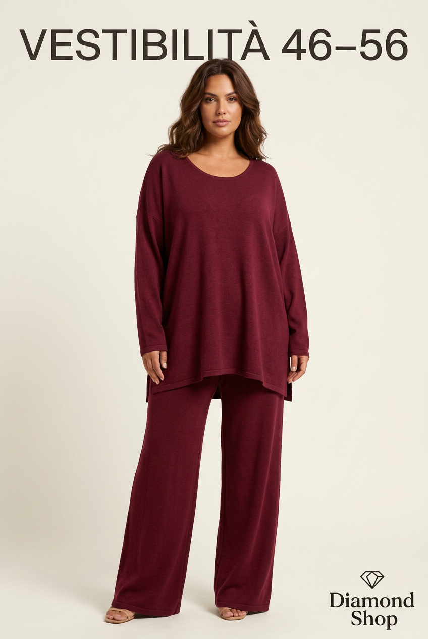 Completo curvy bordeaux