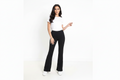 Pantalone Flare Elastico a Zampa – Taglia Unica (Veste 44-48)