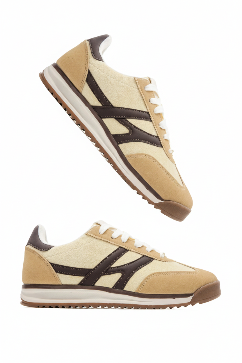 Sneakers Retro Running Donna – Casual Chic Suede