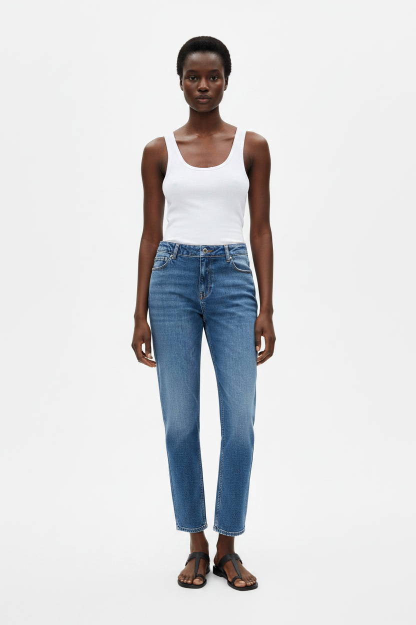 °Jeans Slim Fit° Elasticizzati a Sigaretta - Lavaggio Medio (Taglie 42-50)✅