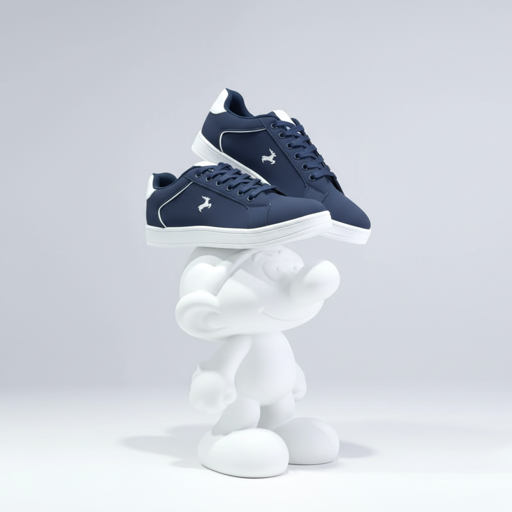 Sneakers Uomo Sportive Blu Navy - Stile Casual
