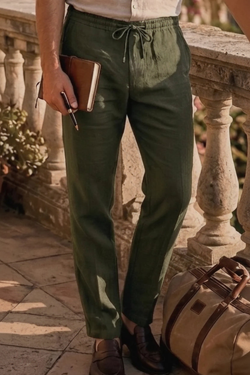 Pantaloni in puro Lino 🇨🇮