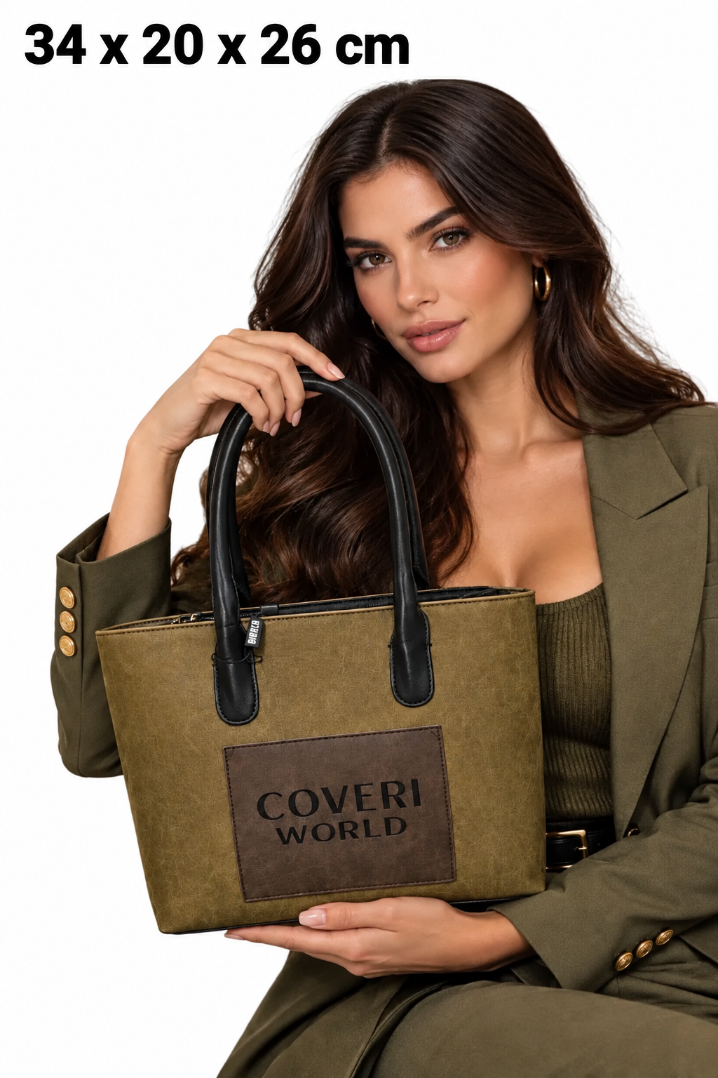 Borsa Bauletto Bicolore Coveri World – Nuova Collezione)