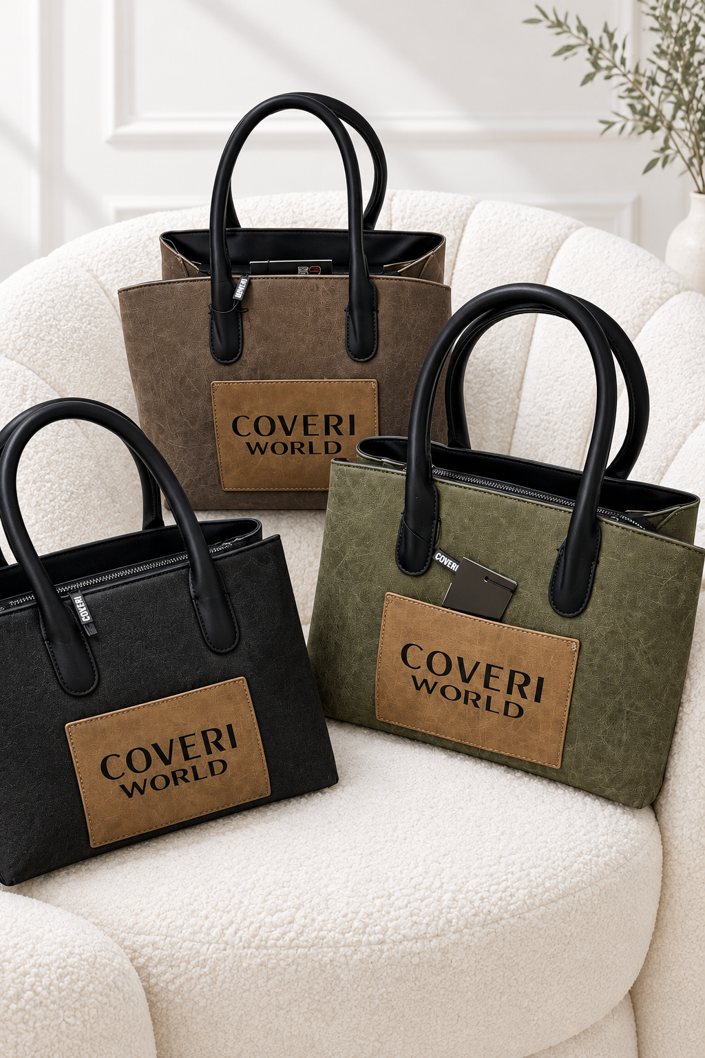 Borsa Bauletto Bicolore Coveri World – Nuova Collezione)