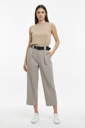 Pantalone Culotte Elasticizzato con Cintura Inclusa – Taglia Unica Comoda (Veste 40-48)