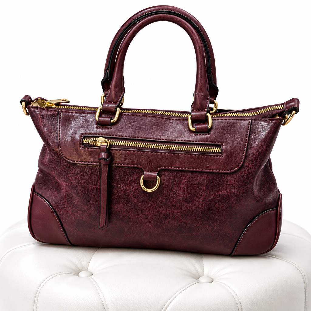 Borsa a Mano Antonia con Tracolla – Effetto Vintage (Offerta Esclusiva)