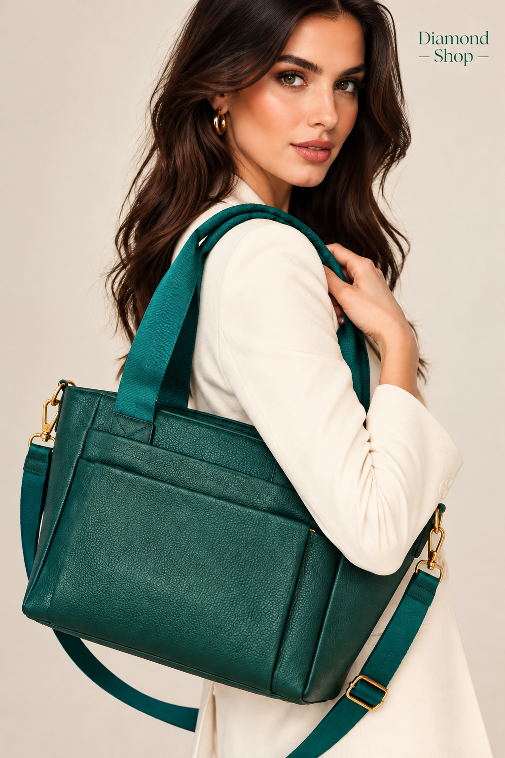 🌟 NUOVO ARRIVO: Emerald Elegance Tote 🌟